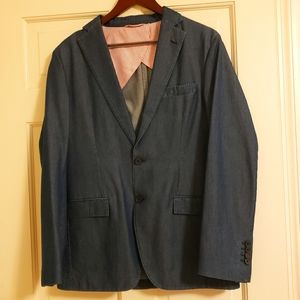 NWOT Brooks Brother Red Fleece blue blazer, see measurements